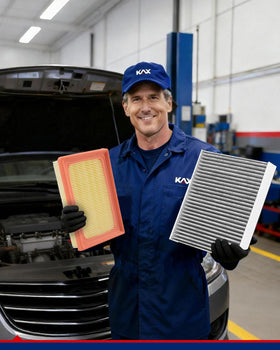 KAX filters out of box staged for quick five-minute install
