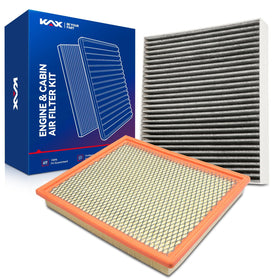KAX packaged engine and cabin filter kit showing ready-to-install convenience