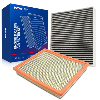 KAX packaged engine and cabin filter kit showing ready-to-install convenience