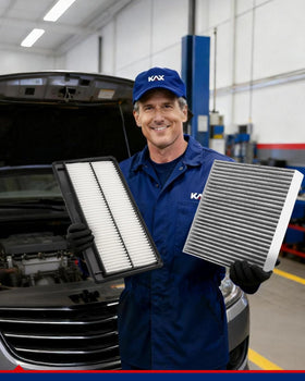 KAX filters installed in a Honda Pilot illustrating refreshed air and maintenance care