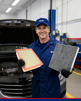 KAX kit beside a Toyota Tacoma illustrating correct vehicle fit
