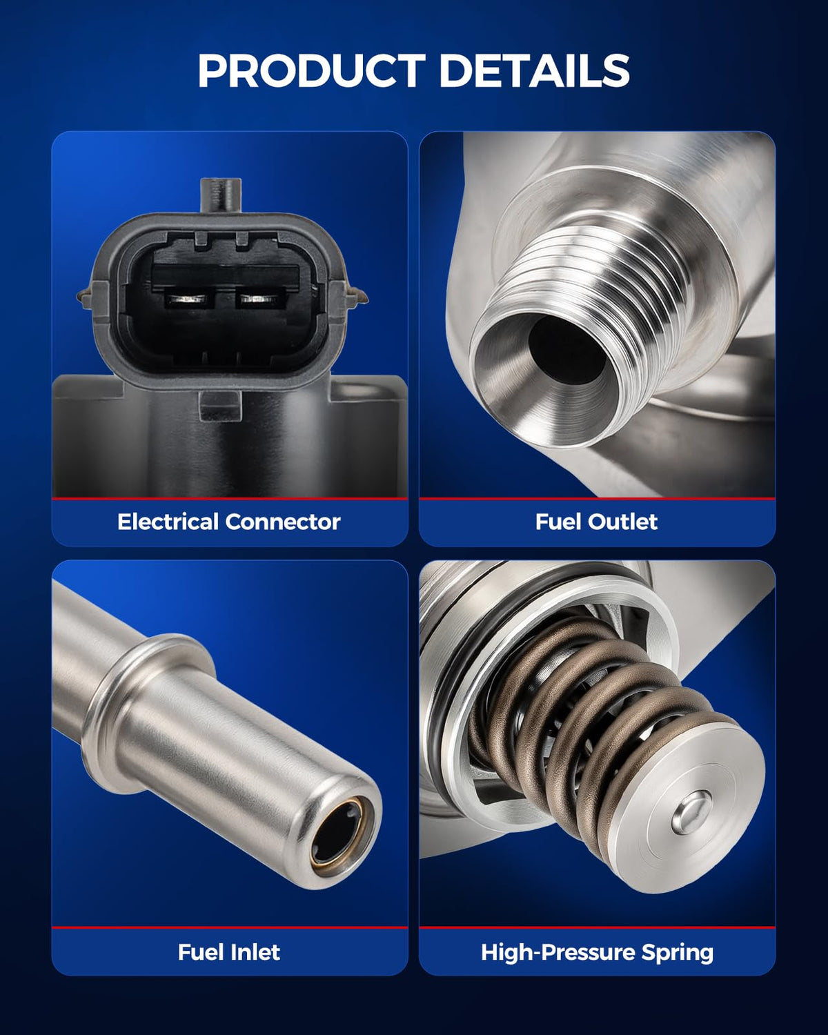 KAX gasket and bolts included for proper seal and simplified installation benefit