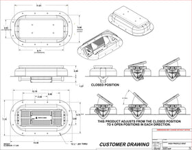 Kay Enterprises close-up of vent lid and gasket highlighting secure water seal benefit