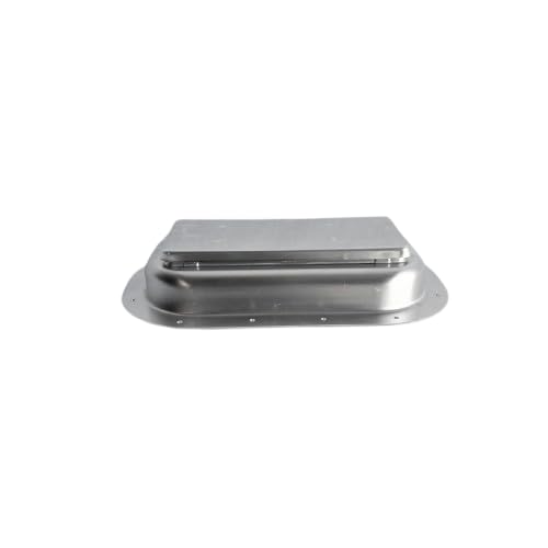 Kay Enterprises vent beside a ruler for size comparison aiding proper hole planning