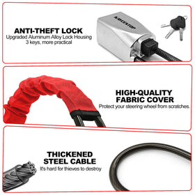KAYCENTOP braided wire cable detail showing multi-strand strength and cut resistance