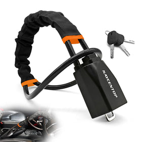 KAYCENTOP front view showing compact lock and visible deterrent