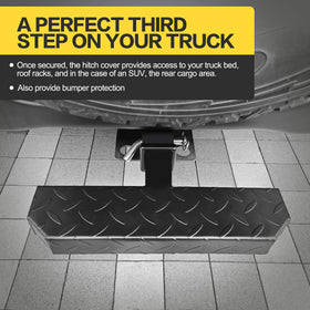KAYCENTOP in lifestyle scene easing loading and protecting the bumper
