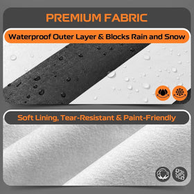 kayme inner lining close-up soft fabric protecting paint