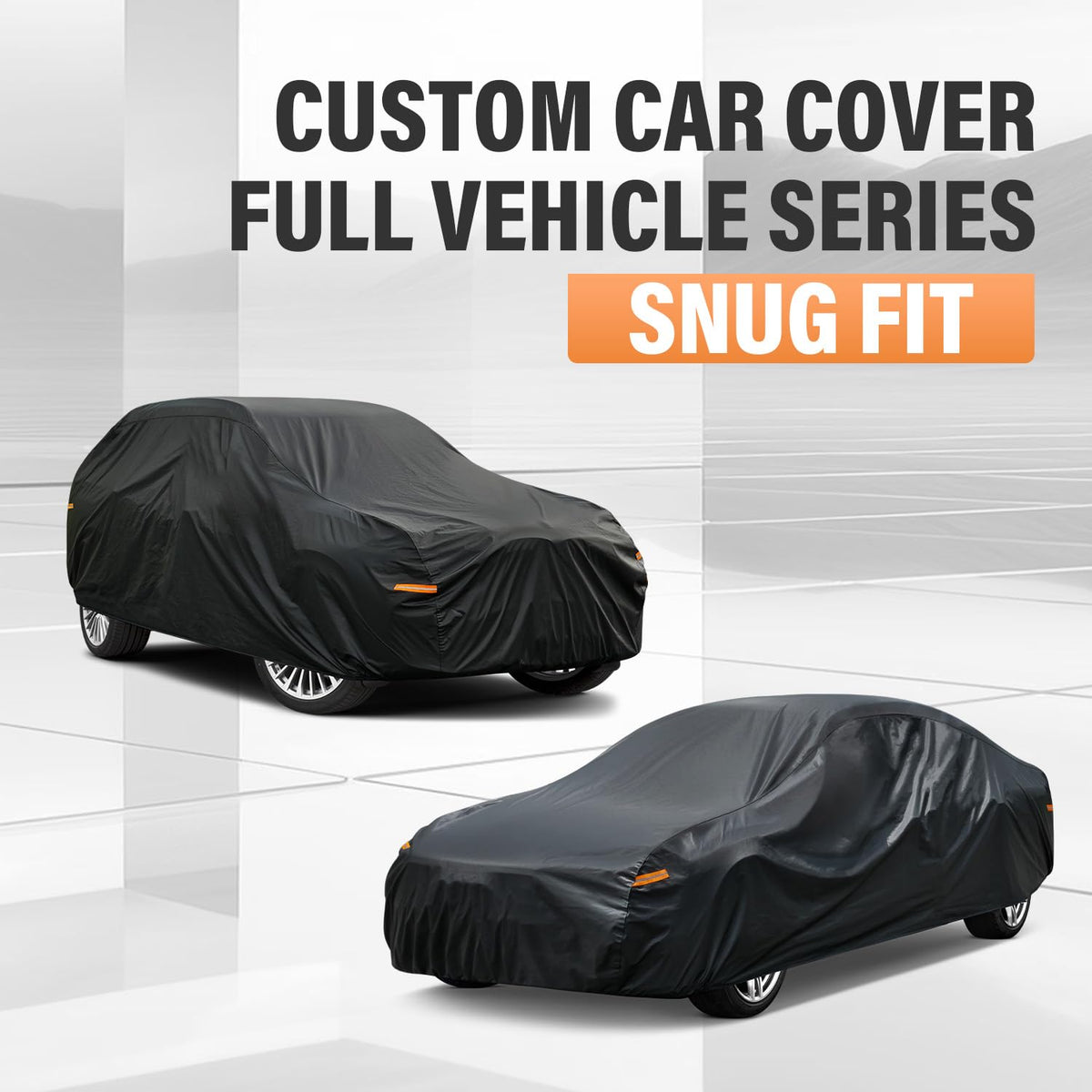 kayme cover on vehicle showing scale and custom-like Size C7 fit
