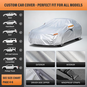 kayme driver-side zipper open for interior access without removing cover