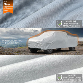 kayme materials close-up showing ten-layer construction for weatherproofing