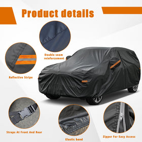 kayme driver-side zipper open for easy access without full removal