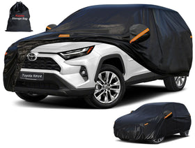 kayme cover front profile on RAV4 showing full coverage and protection