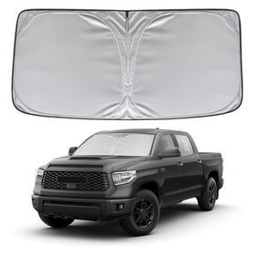 KAYZT front view showing full windshield coverage and snug fit benefit