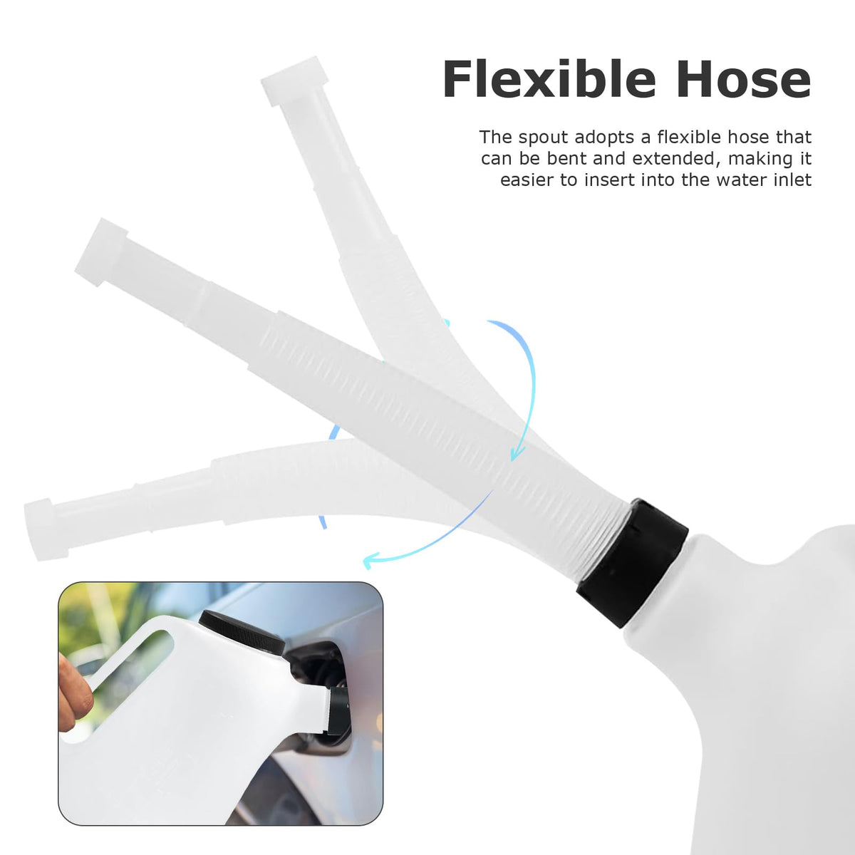 KBCLN detachable spout and nozzle cover detail preventing spills