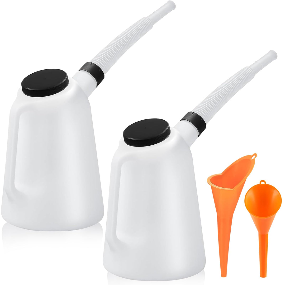KBCLN front view showing jug and funnel for easy pouring