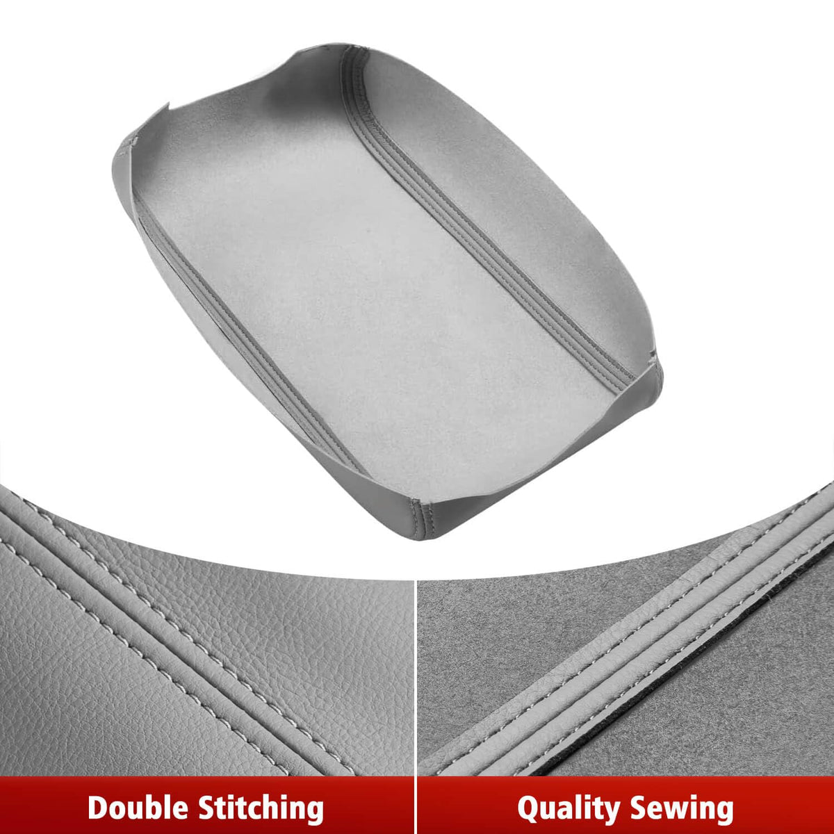 KBH close seam detail highlighting French double seams for durability and tear resistance