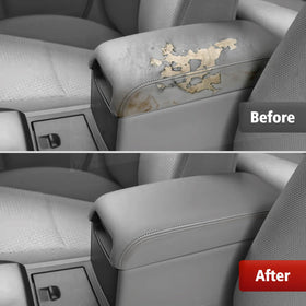 KBH lifestyle interior shot showing ash gray cover blending with car cabin for refreshed aesthetics