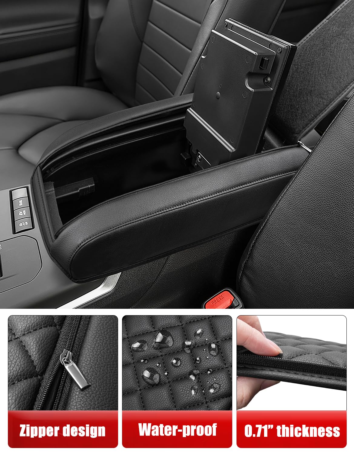 KBH rear elastic strap adjustment detail ensures secure attachment