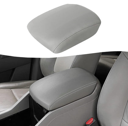 KBH armrest front view showing clean gray finish and OEM fit benefit