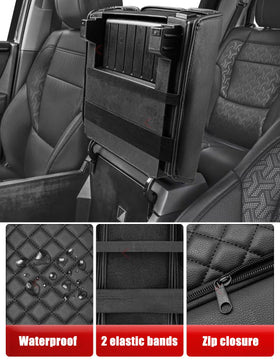 KBH armrest in use with elbow resting for added comfort on drives