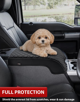 KBH installed in a Super Duty interior demonstrating added comfort while driving