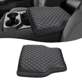 KBH center console front view showing full coverage and neat fit benefits