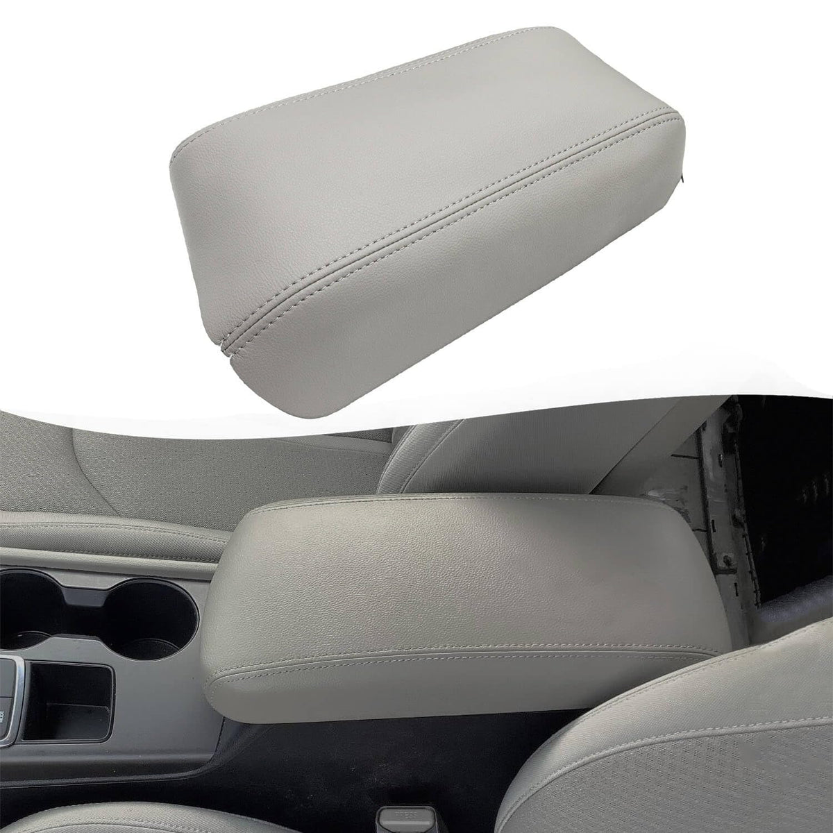 KBH center console front view showing exact fit and clean finish