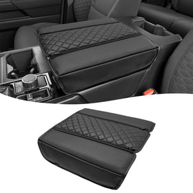 KBH front view of center console cover showing exact fit and protection