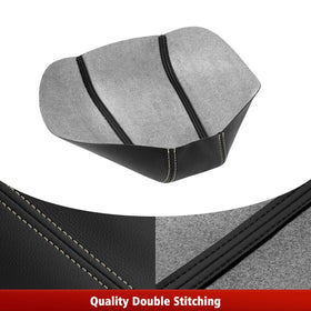 KBH close-up of French double seams highlighting durability and neat finish benefit