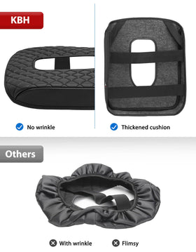 KBH elastic strap detail demonstrating snug installation