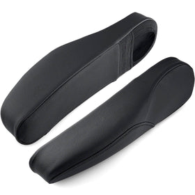 KBH front view of armrest covers showing clean OEM-like fit and aesthetic benefit