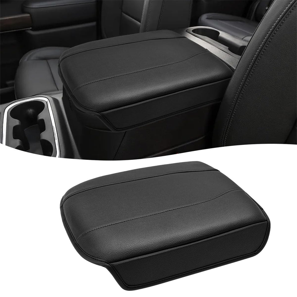KBH front view of console cover showing precise OEM fit and protection