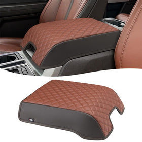 KBH front view of armrest cover showing fit and protection benefit