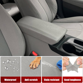 KBH armrest installed in Sonata interior during DIY installation