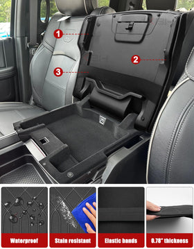 KBH installed in Dodge Ram interior showing enhanced comfort and updated look