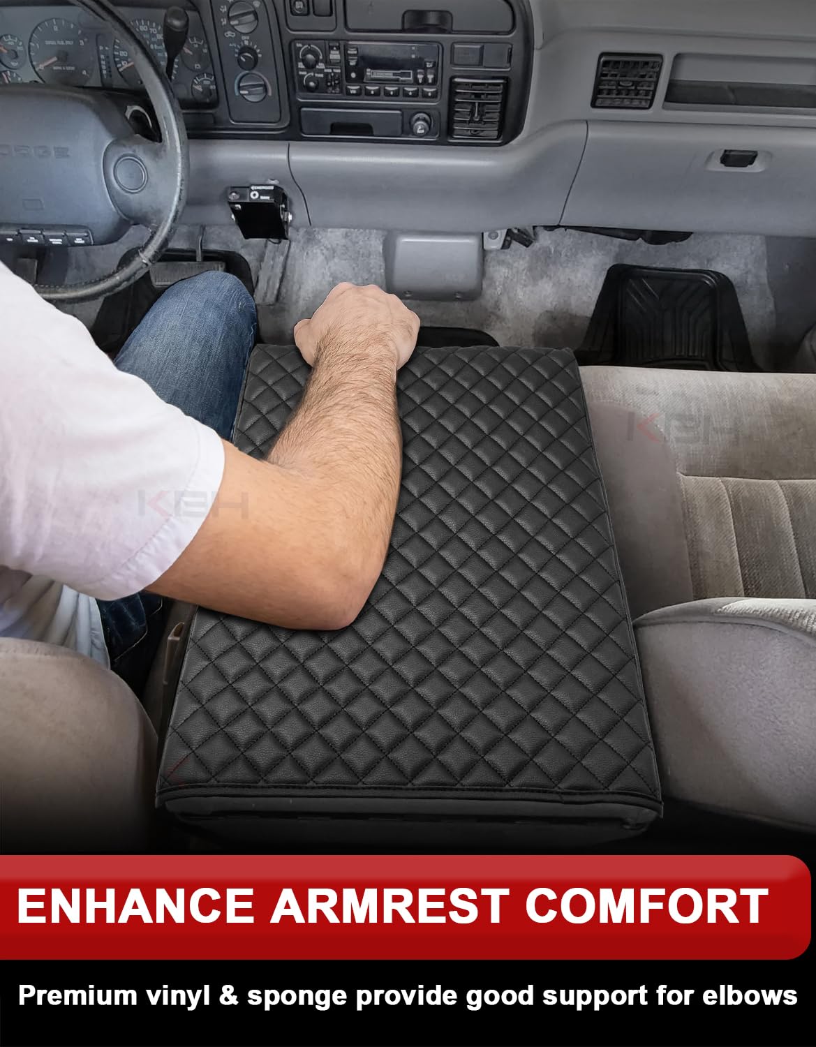 KBH installed in Dodge Ram interior demonstrating OEM-style appearance