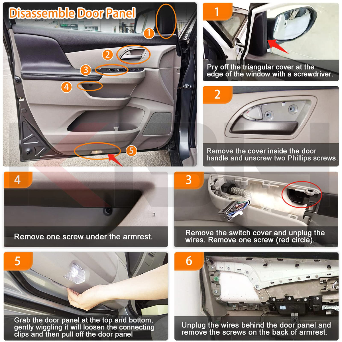 KBH lifestyle shot of car interior showing refreshed armrest appearance