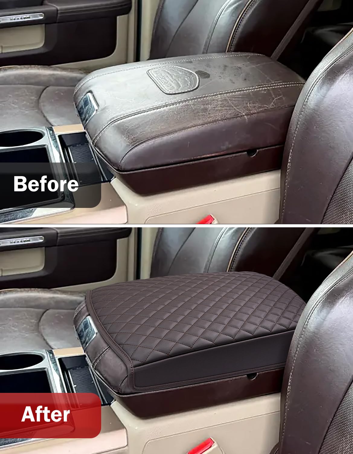 KBH lifestyle shot inside Ram truck showcasing refreshed interior