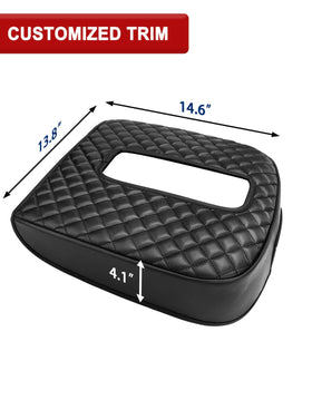 KBH scale with hand demonstration showing compact cushion thickness and support
