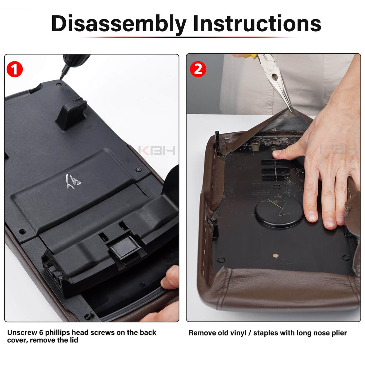 KBH cover beside ruler showing dimensions and exact-fit assurance