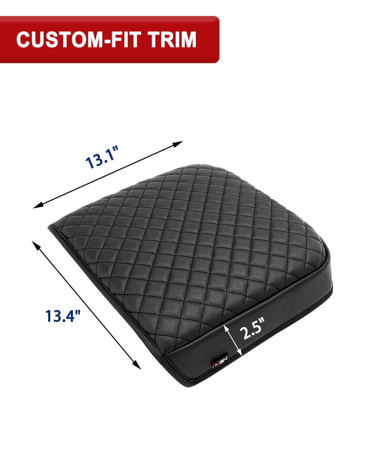 KBH size scale with hand illustrating slim padded profile and fit