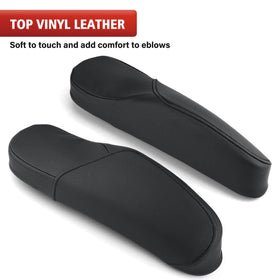 KBH vinyl leather texture detail highlighting water-resistant easy-clean surface