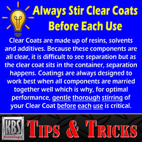 KBS Coatings preserving wood grain and color with non-yellowing clarity