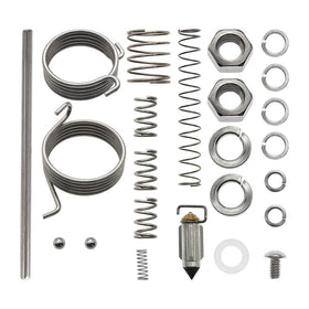 KCFJW2025 next to hand tools for scale, showing compact kit convenience benefit