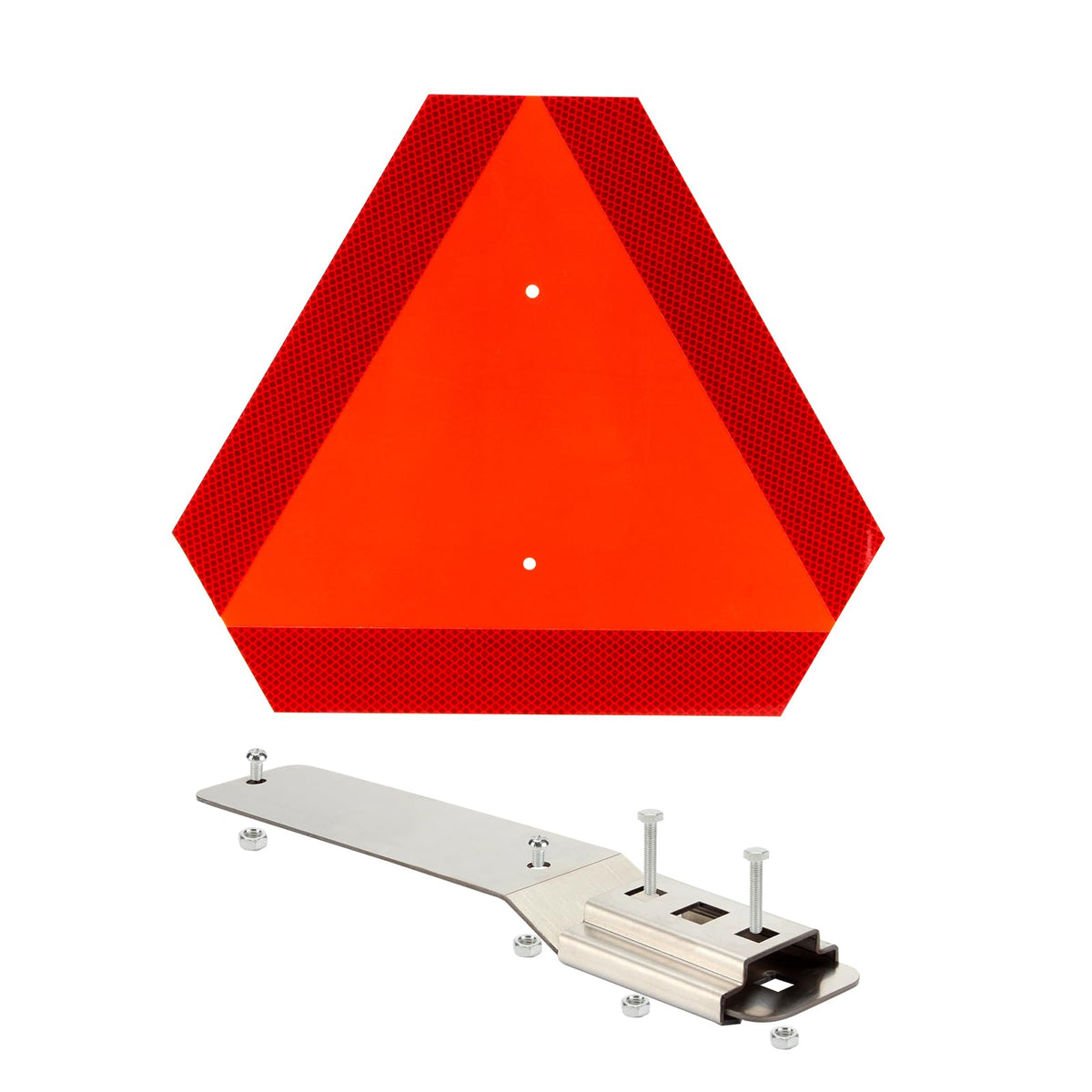 Kcgani front triangle sign showing high visibility and clear warning