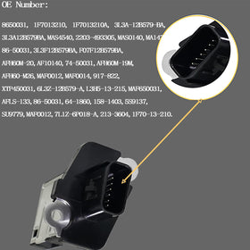 KCGLOBAL MAF sensor installed in intake showing proper placement benefit