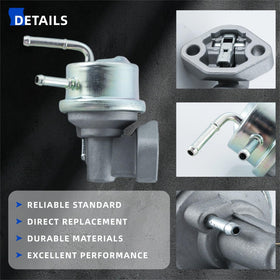 KD KISONIED fuel pump installed on Kawasaki engine demonstrating correct fit