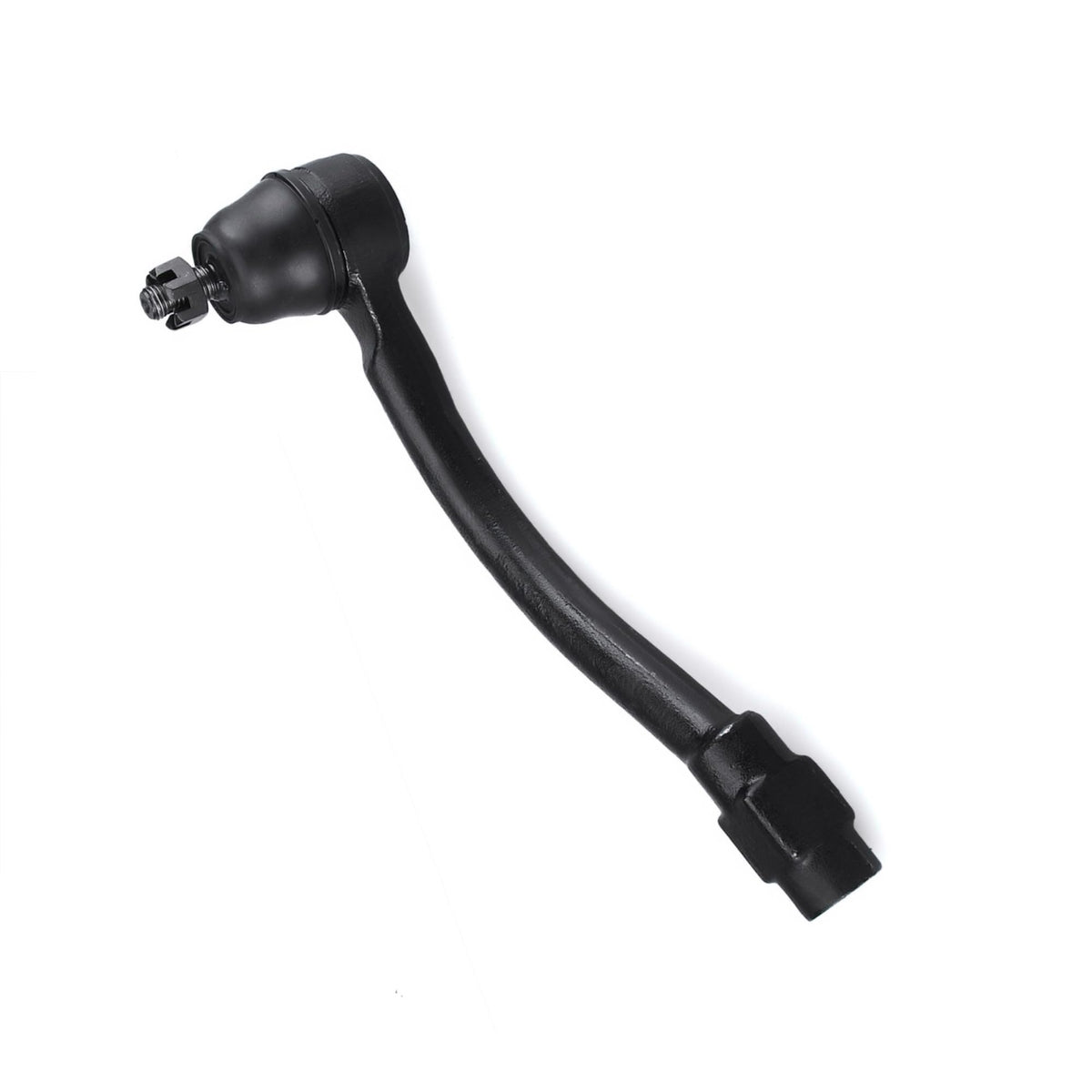 KDSA tie rod next to ruler and tire showing correct size and easy fitment