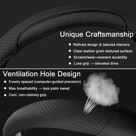 KEAIDAP driving-angle view showing ergonomic grip benefit